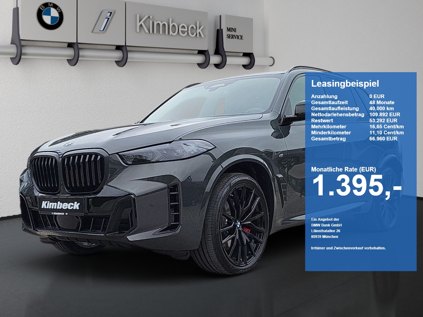 BMW X5 X5 xDrive40d M SPORT Allradlenk Standhzg Sitzbelü (Bild 1)