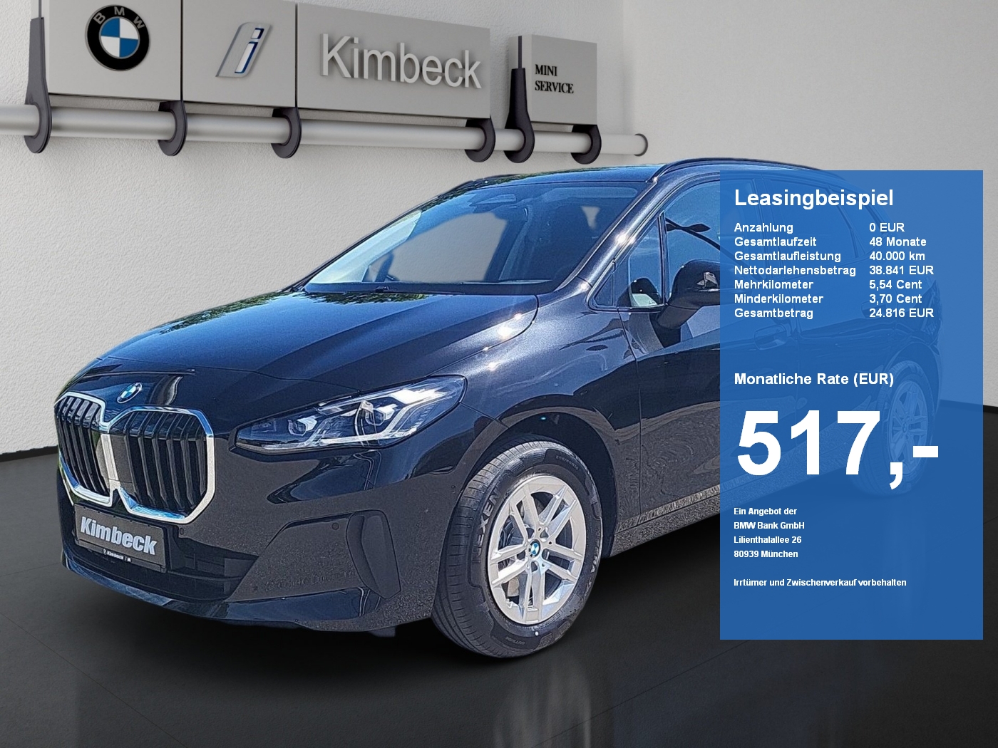 Bild 1 BMW 218i Active Tourer LED ACC AHK ParkAss Lenkhzg