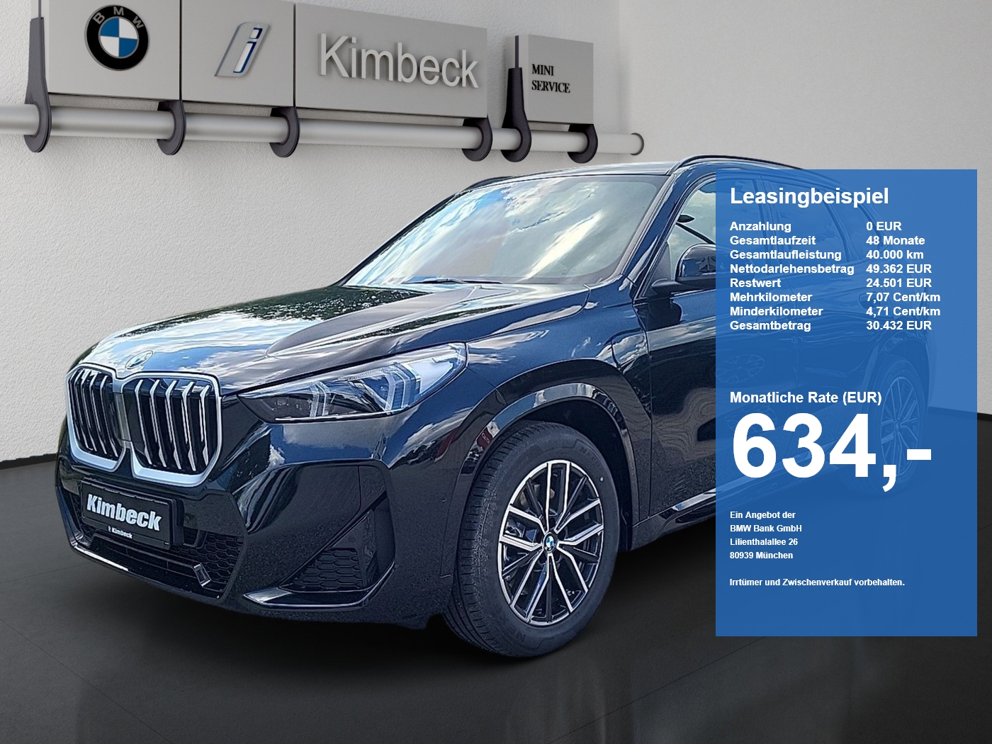 BMW X1 X1 sDrive20i M SPORT LED AHK ACC KeyLess ParkAss (Bild 1)