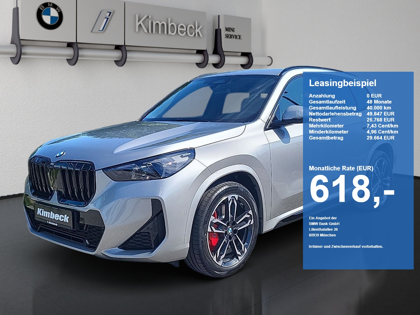 BMW X1 X1 sDrive20i M SPORT PRO LED AHK ACC ParkAss KeyL (Bild 1)