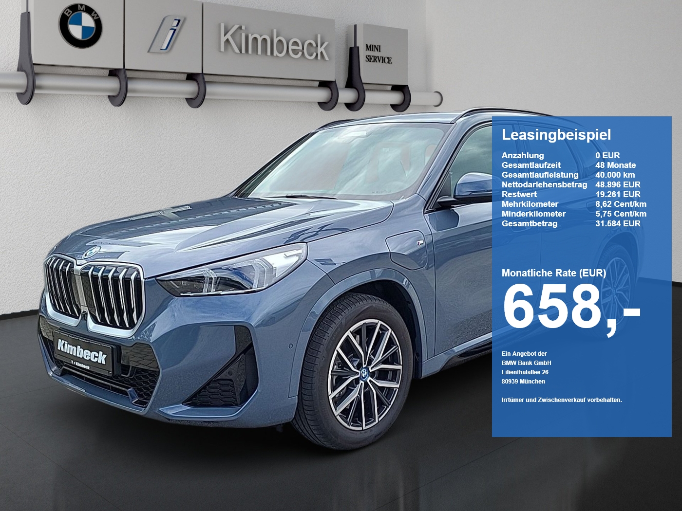 BMW X1 X1 xDrive30e M SPORT LED ACC HeadUp 360° HarmKard (Bild 1)