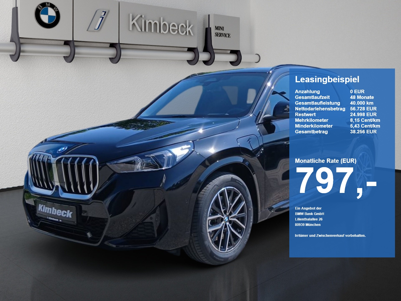 BMW X1 X1 xDrive30e M SPORT LED HeadUp DrivingAss ParkAs (Bild 1)