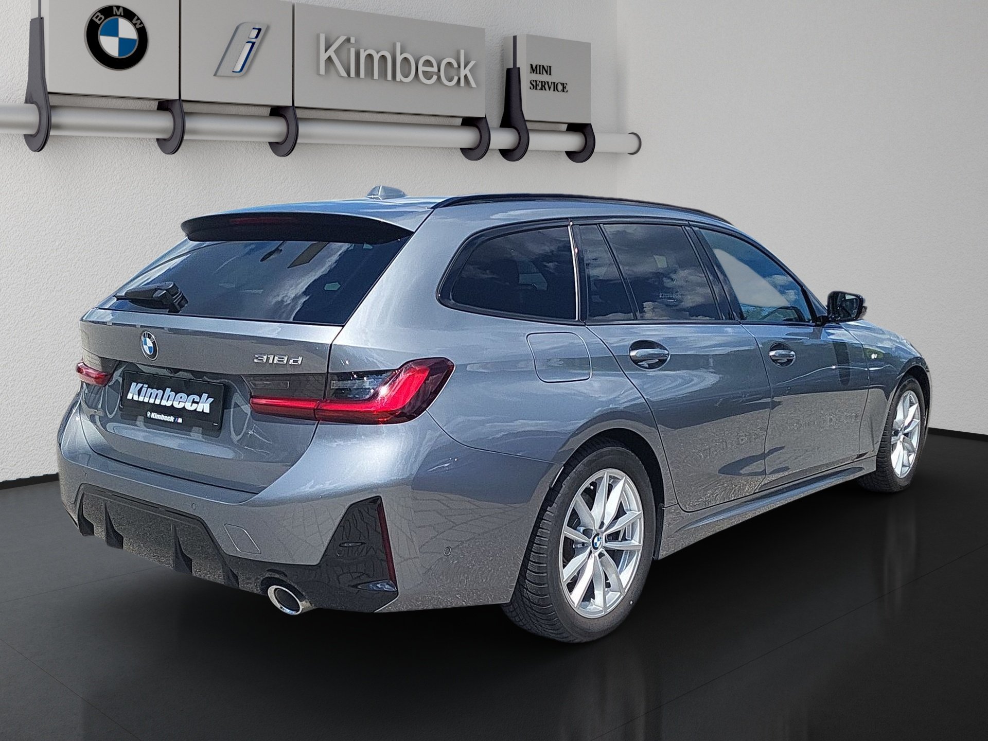 BMW 318d 318d Touring M SPORT AHK Lenkhzg ParkAss KeyLess (Bild 3)