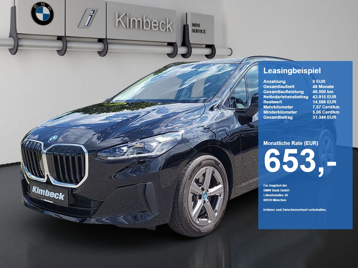 BMW 230e 230e xDrive Active Tourer LED ACC HeadUp AHK 360° (Bild 1)