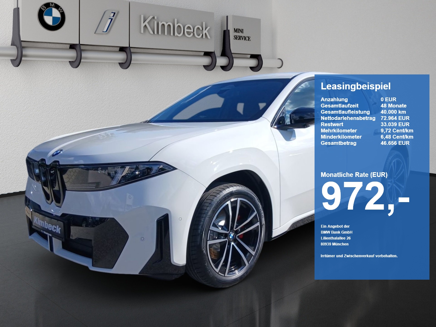 Bild 1 BMW iX3 40 M SPORT PRO PanoramicVision ACC 360° AHK