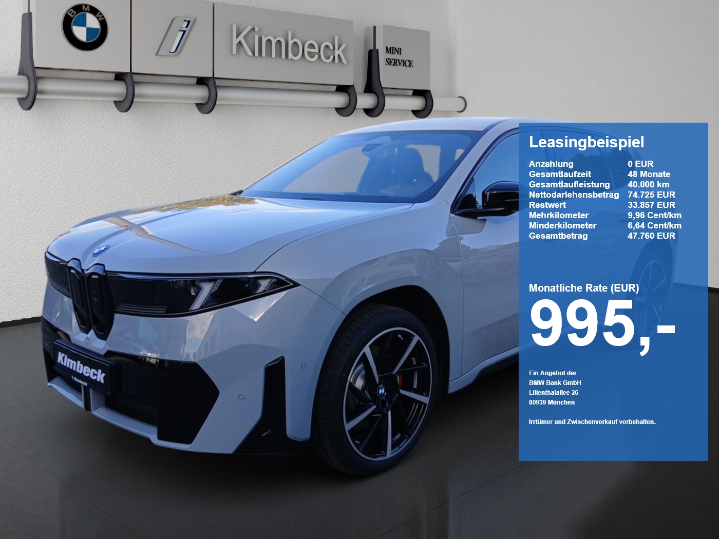 Bild 1 BMW iX3 40 M SPORT PRO PanoramicVision AHK H&K 360°