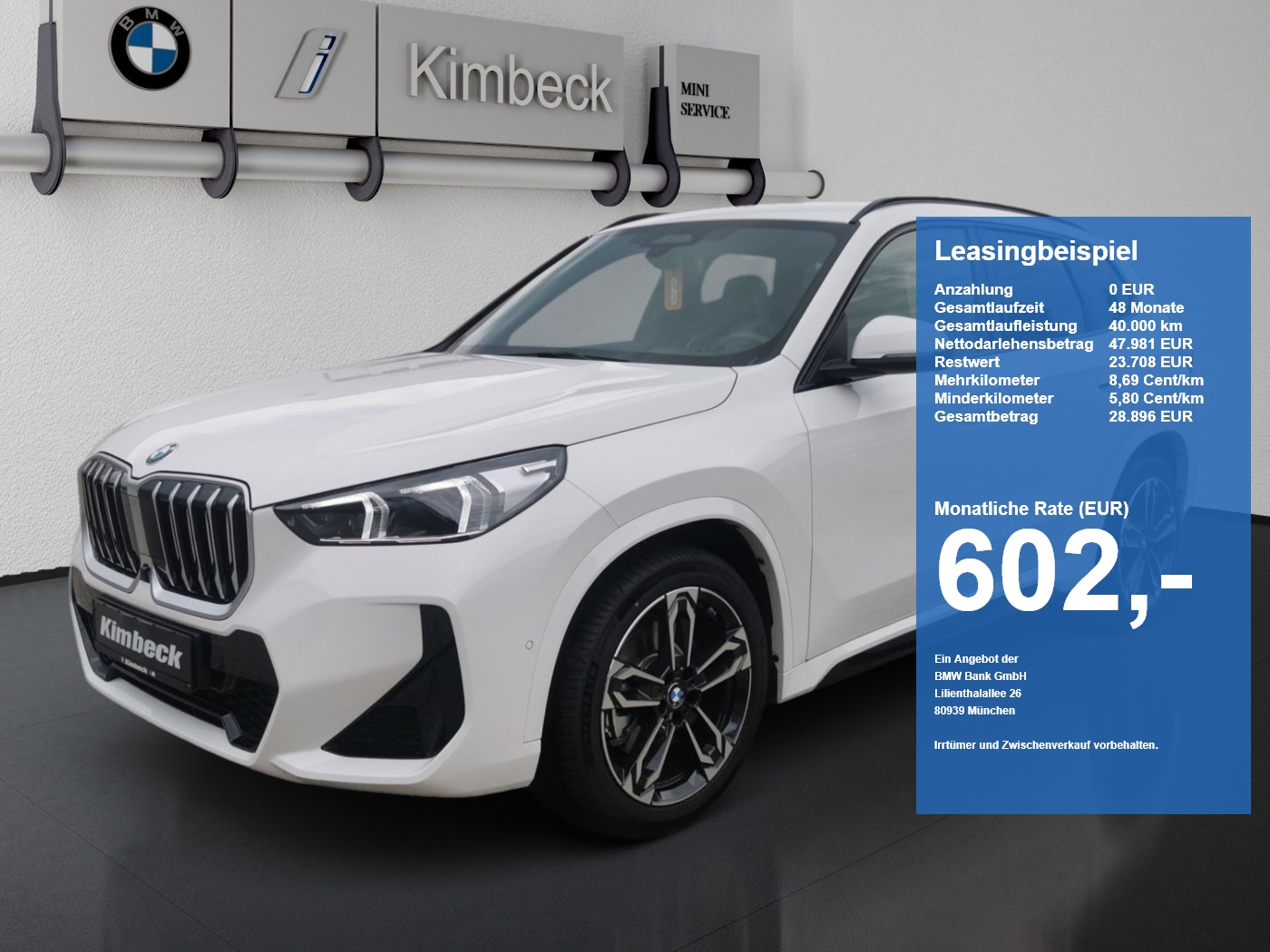 BMW X1 X1 xDrive23d M SPORT AHK ACC 360° HeadUp Lenkhzg (Bild 1)