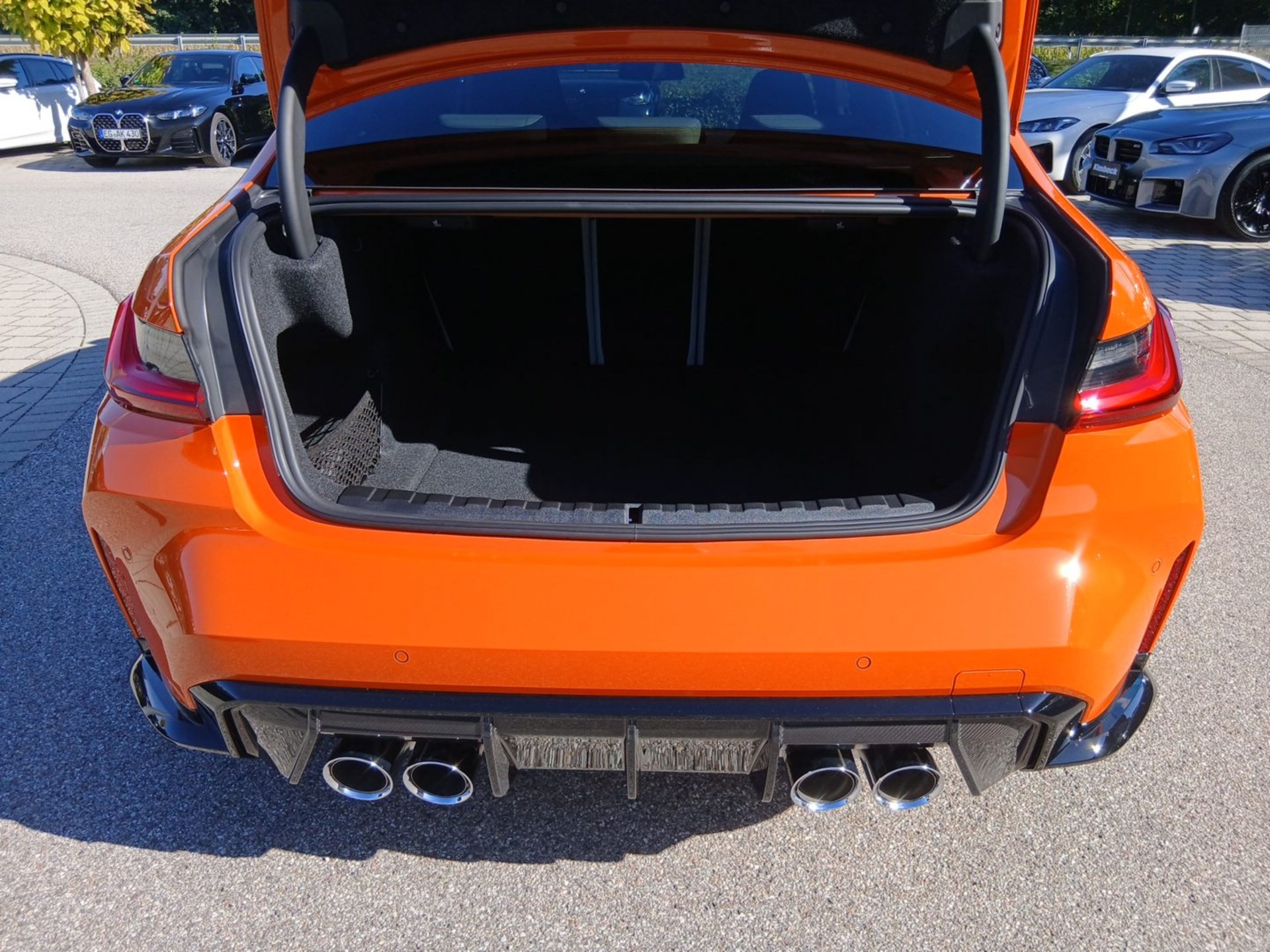 BMW M3 M3 Limousine Feuerorange III Carbon Exterieurpak (Bild 11)