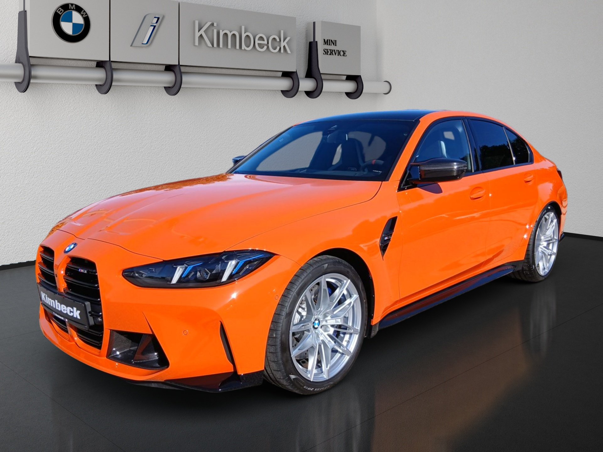BMW M3 M3 Limousine Feuerorange III Carbon Exterieurpak (Bild 2)