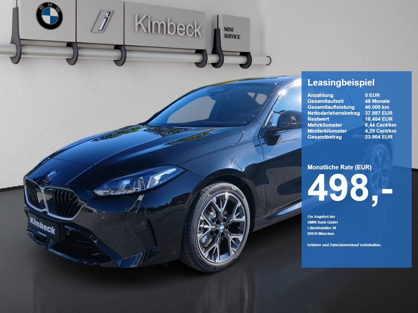 Bild 1 BMW 120d M SPORT LED H&K DrivingAss ParkAss KeyLess