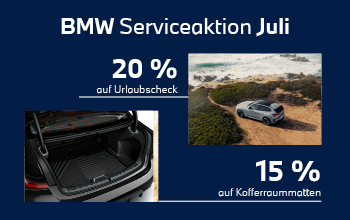BMW Serviceaktion Juli