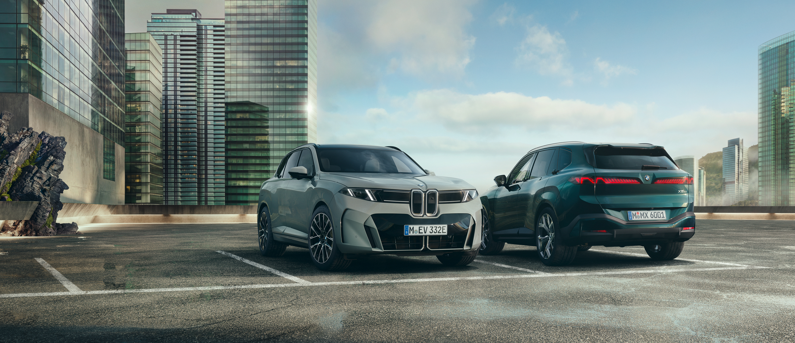 BMW X5 Front- und Heckansicht